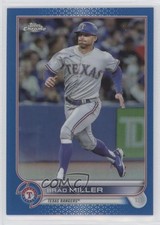2022 Topps Chrome Update Blue Refractor 197/199 Brad Miller #USC78 ut4