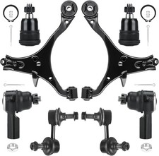 8pcs Front Lower Control Arm With Ball Joints For Honda Civic 2001-2005 Coupe...