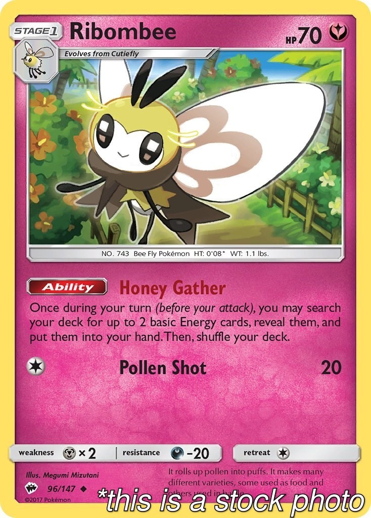 Ribombee - 96/147 - SM - Burning Shadows - NM