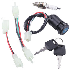 4 Pin Ignition Key Switch 4 Wire for 50cc 70cc 90cc 110cc 125cc Quad ATV Dirt Bi