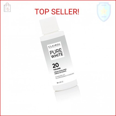 Clairol Professional Pure White 20 volume Crème Developer, 2 oz