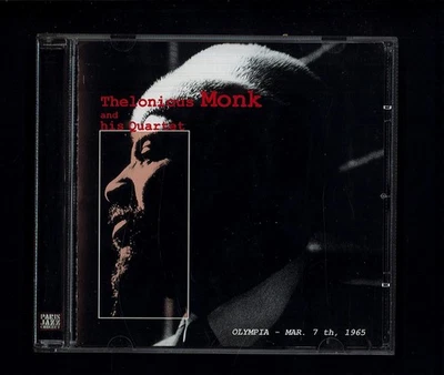 Thelonious Monk and his Quartet in Concert Olympia 7 Mars 1965 CD Delta 2002 ▓ - Imagen 1 de 2