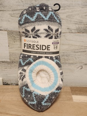 Sof Sole Women's Fireside Ultra Warm Cozy Slipper Socks - Medium 5-10