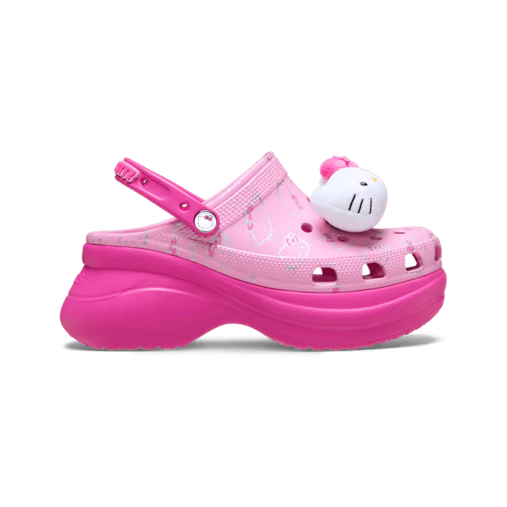人形の眼 Crocs Crocs Classic Bae Clog Hello Kitty Womens 211199-90H NEW Sz