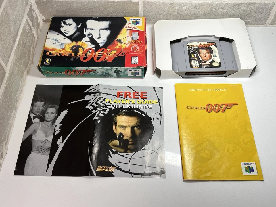 Golden Eye 007 Nintendo 64 - N64 - CIB - Image 2 of 4