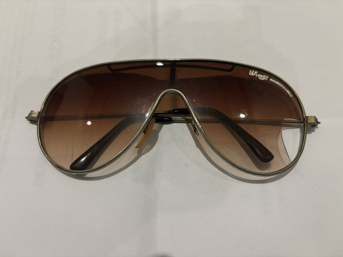 Vintage Bausch Lomb Wings Sunglasses Rare