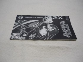 Knuckles' Chaotix (Sega 32X, 1995) Cart & Manual, Tested!