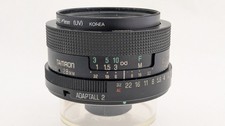 Objectif  Tamron 2.5/28mm + filtre UV vendu sans bague Adaptall 2