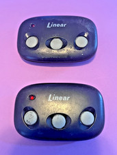 (2) MCT-3 Linear Megacode 3-Button Garage Doo...