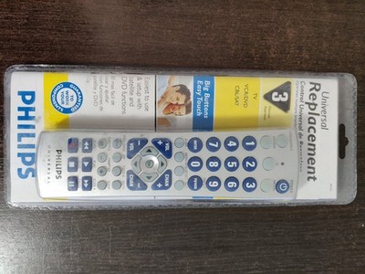 Philips Universal Replacement TV Remote PM335 NEW
