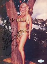 Mamie Van Doren "The Private Lives of Adam and Eve" SIGNED Book Photo 'To Mike'
