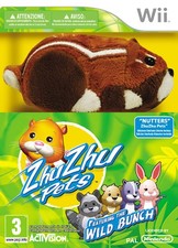 WII Zhu Zhu Pets Kung Zhu coll with toy UFFICIALE ITALIA