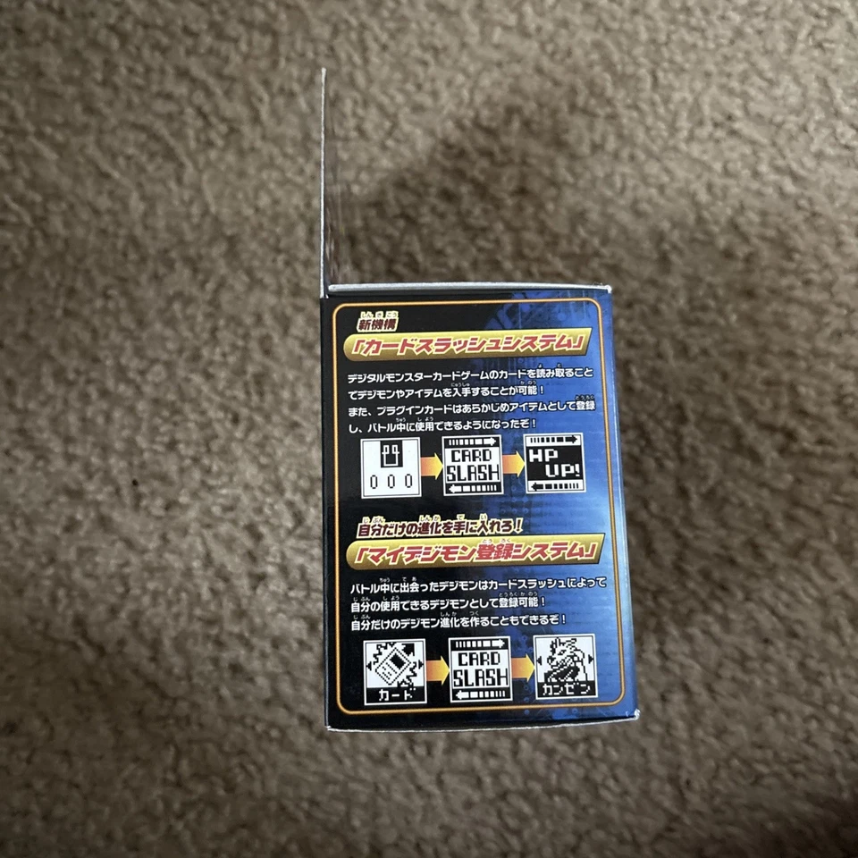 Consola Digimon Tamers D-Ark Versión 2 Azul Plateado 2001 Bandai Card Slash System Foto 4 de 4