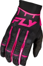 Fly Racing 378-111L EVO DST Gloves Lg Black/Pink