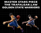ONE PIECE × NBA MASTER STARS PIECE THE TRAFALGAR.LAW GOLDEN STATE WARRIORS