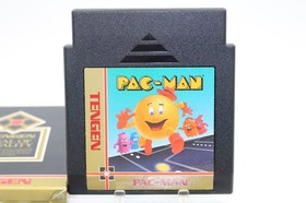 Pac-man ( Nintendo NES 1988) Game  Tested Cartridge, Manual, Sleeve, Poster