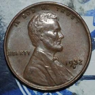 AU 1932 D LINCOLN WHEAT CENT   {{{D150