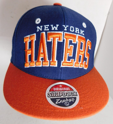 New York Haters Hat Snapback Adult adjustable Monkey Buziness Series Zephyr