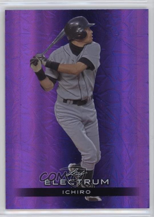 2024 Leaf Electrum Purple /49 Ichiro Suzuki Ichiro #35 HOF 8d2