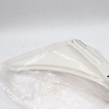 Proplus Shower Splash Guard Plastic White 7" x 7" GIDS-2091011