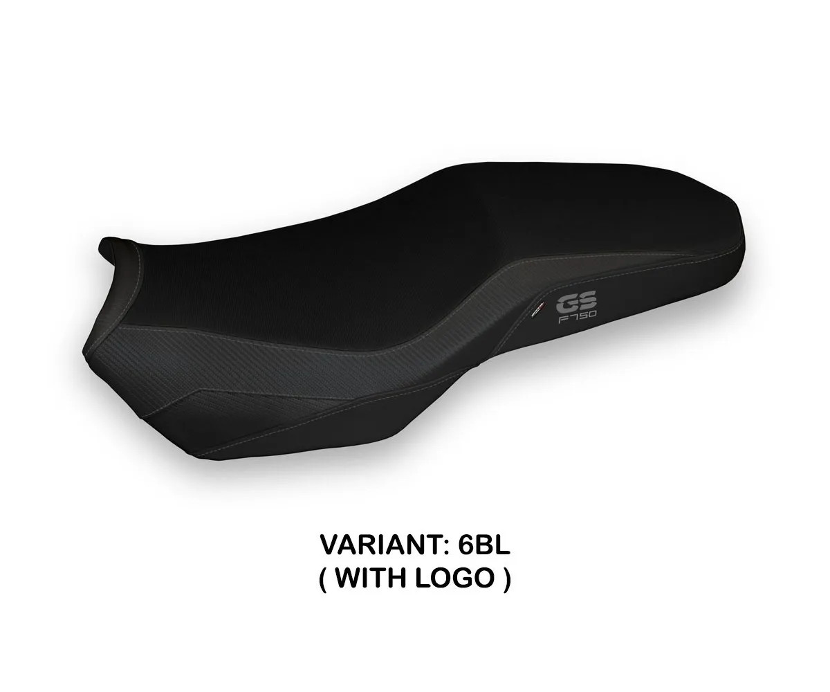 Seat saddle cover Marsh 3 Black (BL) TPZ Italia for BMW F 750 GS 2018 > 2023 3w