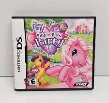 Nintendo DS My Little Pony Pinkie Pie's Party Video Game W/ Manual Case Tested
