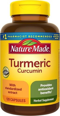 Nature Made Turmeric Curcumin 500 mg, Turmeric Curcumin Supplement for Antioxida