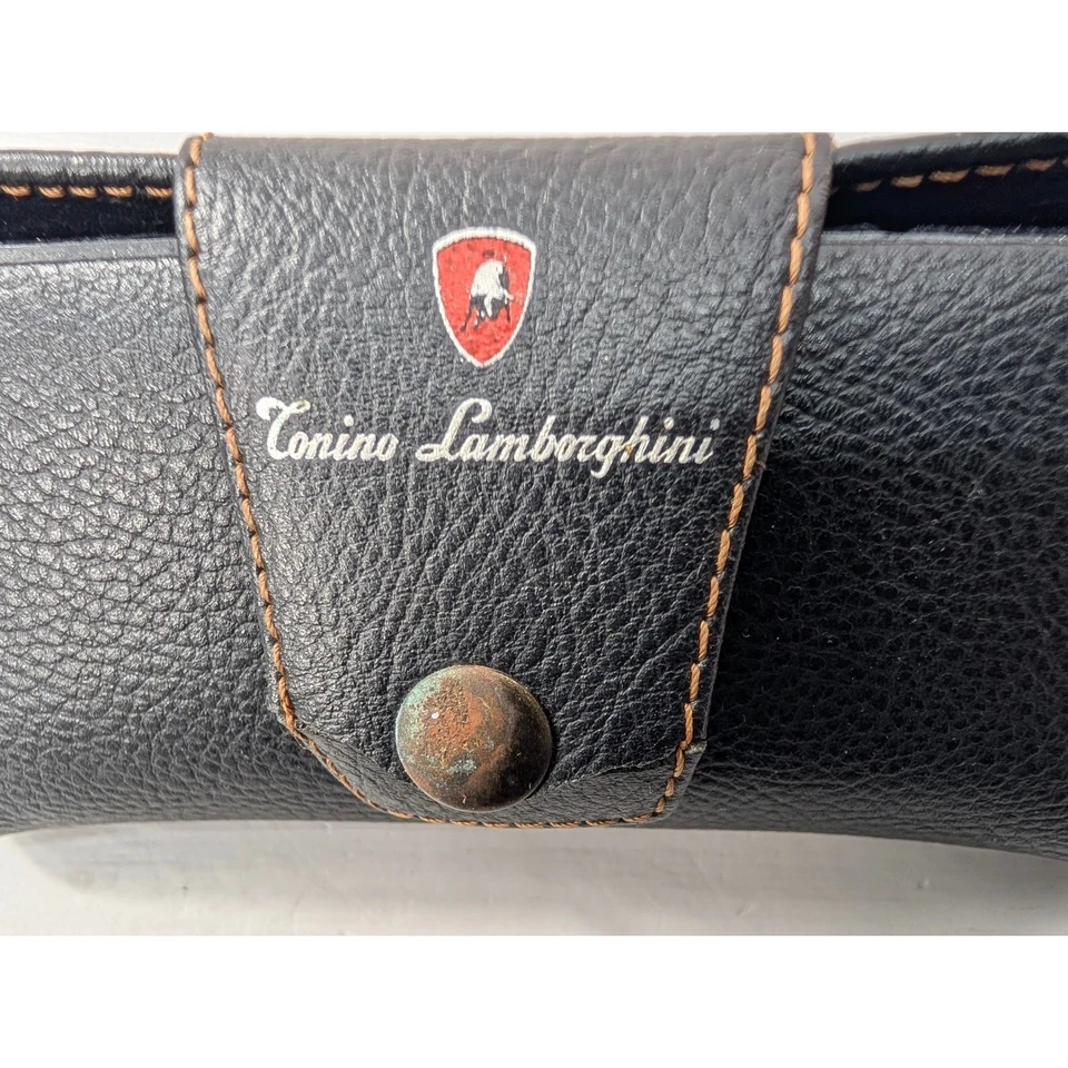 Tonino 兰博基尼红色太阳镜 LAMB 032 C 58 17 125 带盒男式意大利制造 — 第 4/4 张图片