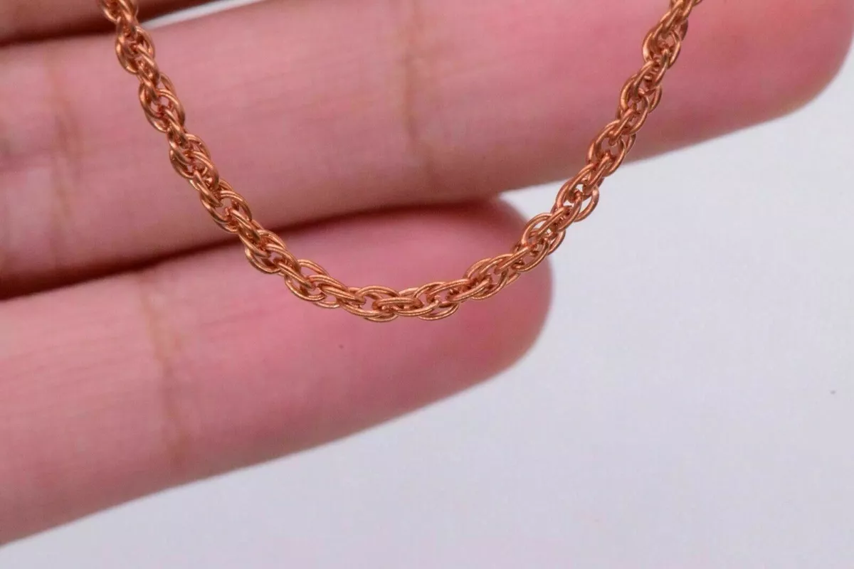 Copper rope deals chain