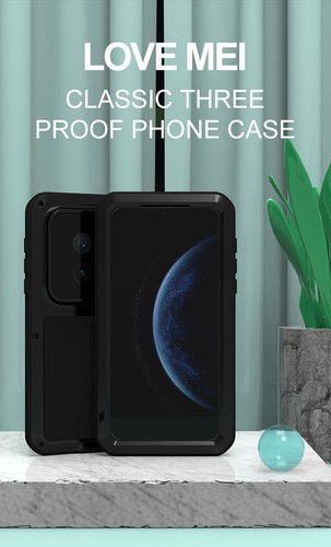LOVE MEI Metal Gorilla Glass Shockproof Hard Case Cover for Huawei Mate 70 Pro+ - Picture 2 of 28