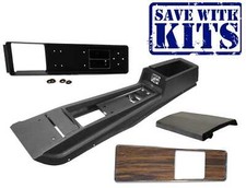 Mustang Console Kit Deluxe Automatic Transmission Teak 1969