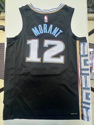 48 L Ja Morant Memphis Grizzlies 2022/2023 Nike NBA City Swingman