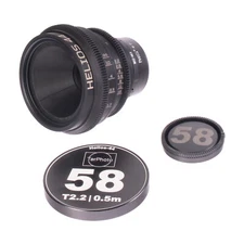 Helios 44 58mm T2.2 Prime Cine Lens w/ New Housing  – Sony E Full Frame Ready!
