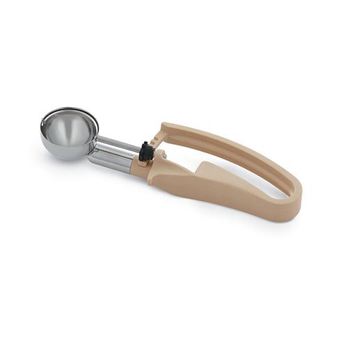 Vollrath 47399 S/S 0.94 Oz. / #36 Squeeze Disher with Mushroom Handle