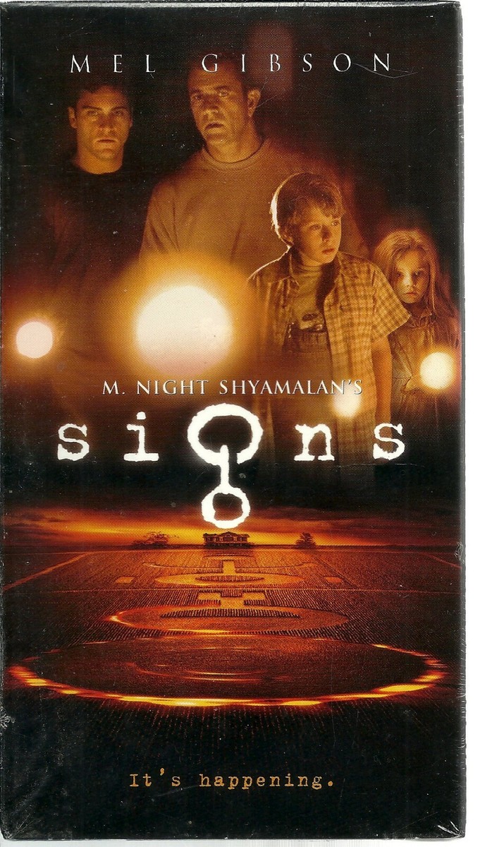 Signs (VHS, 2003) for sale online | eBay