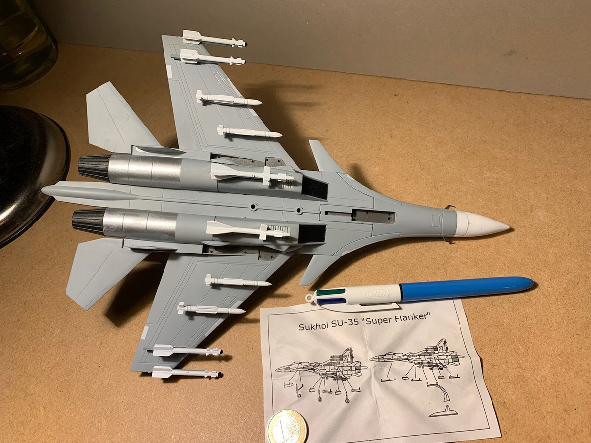 Altaya Plans De Combat 1/72 Ay053 Sukhoi Su-35 Super Flanker