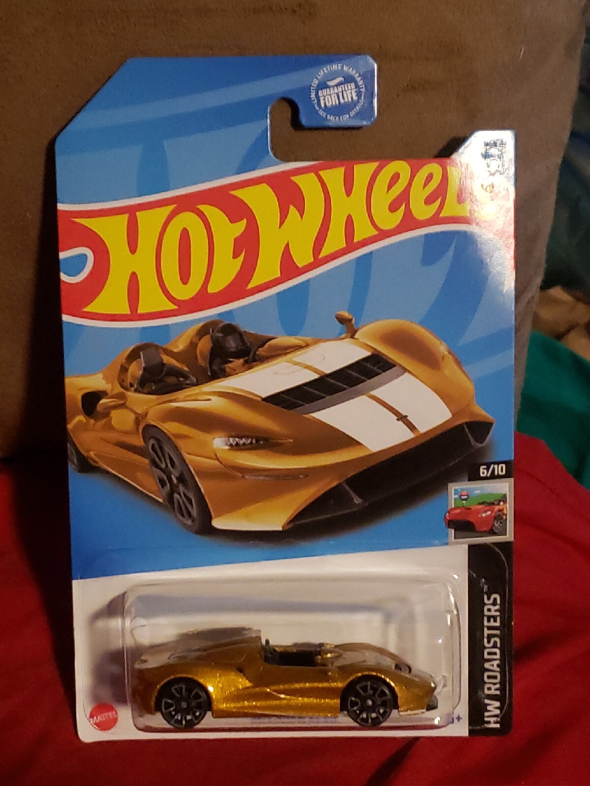 Hot Wheels 2023 McLaren Elva #082 Gold Fast Shipping 