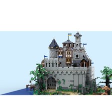 ZITIANYOUBUILD Medieval Royal Castle with Fully Detailed Interior 10653