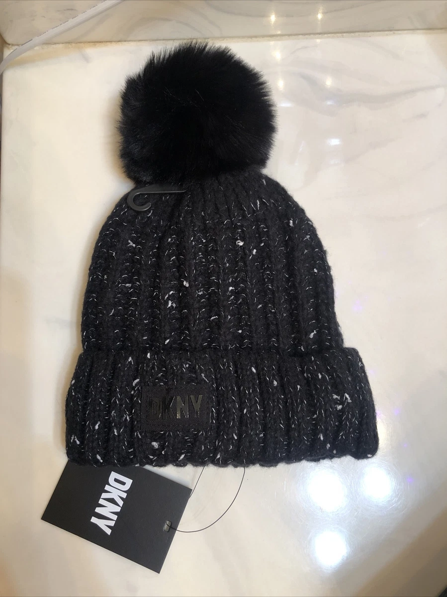 dkny bobble hat