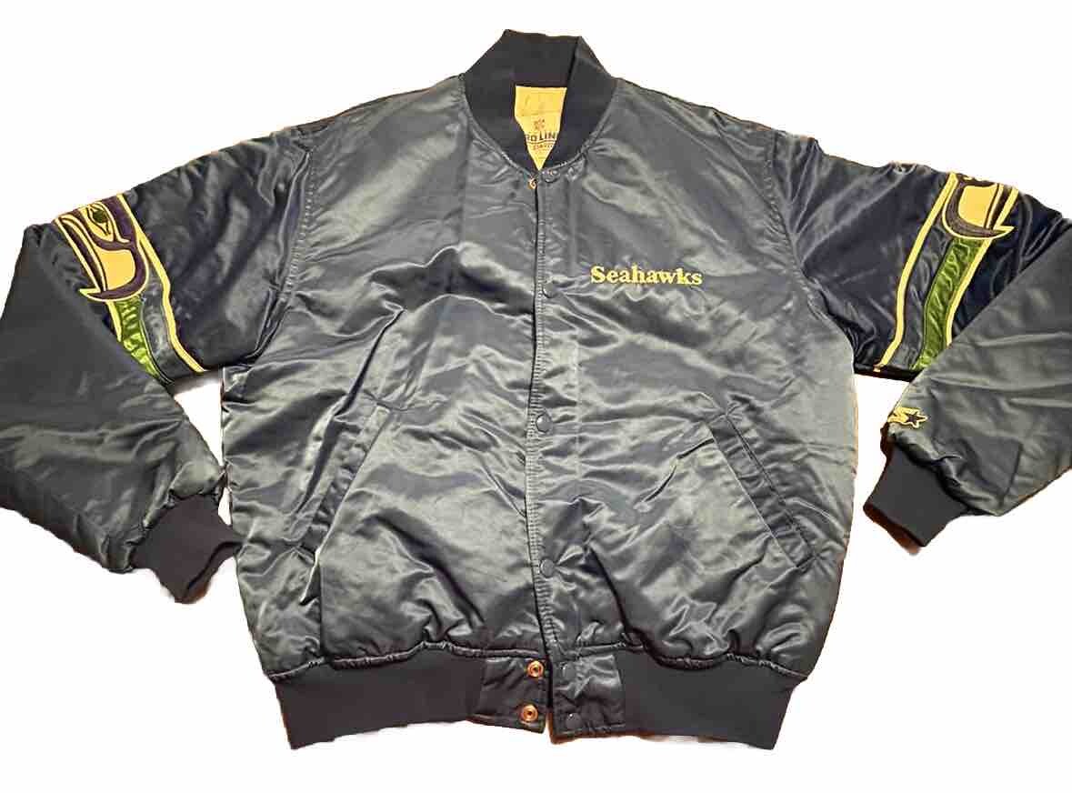 Vintage NFL Seattle Seahawks Starter Pro Line Satin Jacket