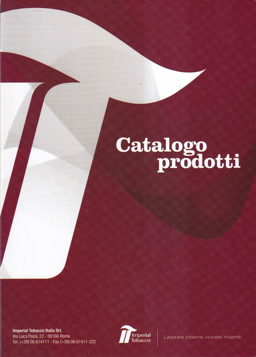 imperial tobacco italia Catalogo prodotti Imperial Tobacco Italia srl lavorare insieme, vincere  insieme