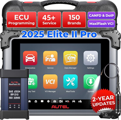2025 Autel MaxiSys Elite II PRO Scanner Version of MS909 MS919 Ultra Lite Ultra