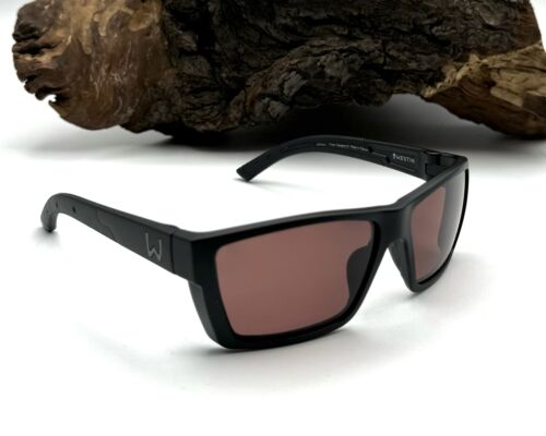 Gafas polarizadoras Westin W6 Street 100 negras mate LB rosa AR púrpura gafas - Imagen 1 de 5