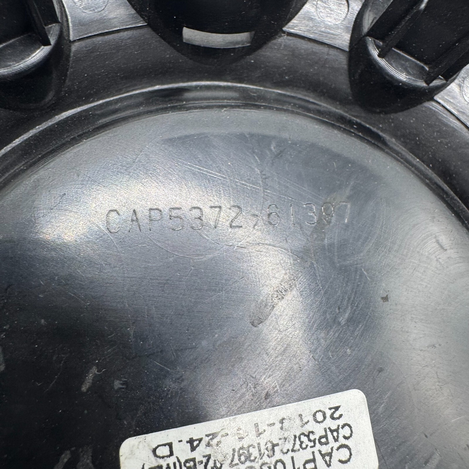 MB Motoring Wheels Gloss Black Wheel Rim Center Cap 6 Lug CAP5372-61397 ...