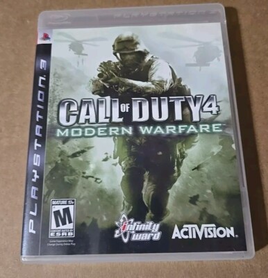 Call of Duty 4: Modern Warfare  (PlayStation 3) Pre-owned, Tested, No Inserts 