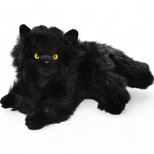 Carl Dick Gatto Persiano nero, animale di peluche