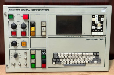 BOSTON DIGITAL CO OPERTATOR CONTROL PANEL, PARTS FROM BOSTOMATIC CNC MILL #14-40