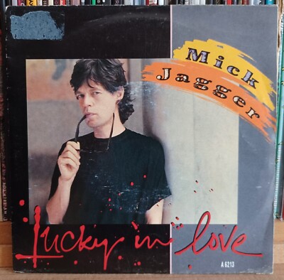 (9) Mick Jagger - Lucky In Love 7''