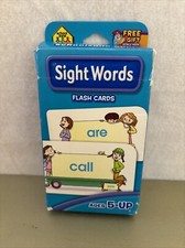 Sight Words Flash Cards - Schoolzone.com