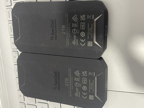 SanDisk Professional PRO-G40 2TB 3.2 Gen 2 Type-C Portable External SSD 0 write - Photo 2/13